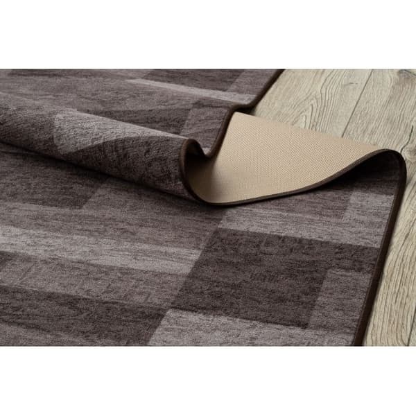 Kumipäällysteinen päällyste ICONA ruskea 67cm, 67x520 cm