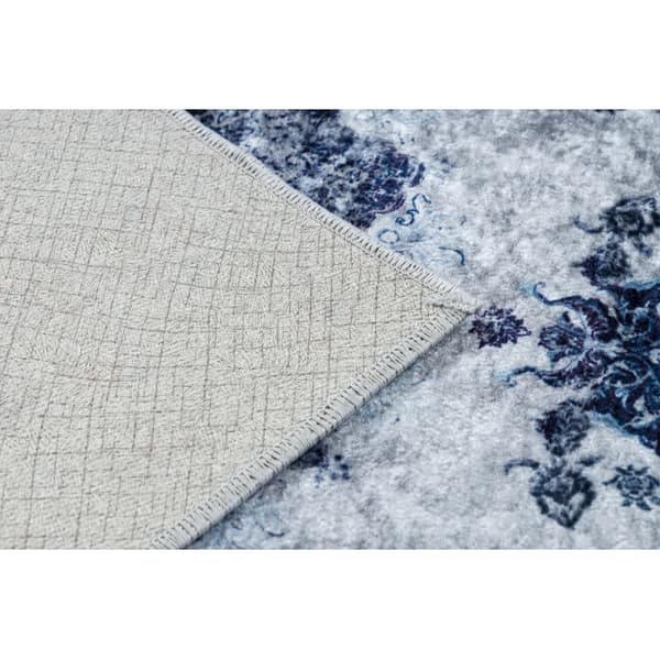 MIRO 51822.812 matto Ruusuke, kehys liukumaton - laivastonsininen, 160x220 cm