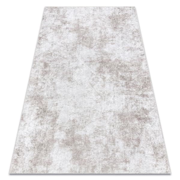 MIRO 51416.805 tæppe skal vaskes melange skridsikker - beige, 80x150 cm