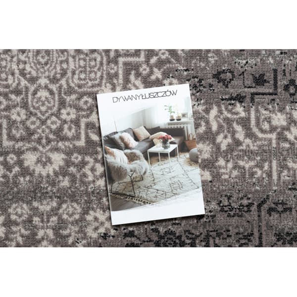 Gulvtæppe ANGEL 7888 / 52023 Roset vintage grå / beige, 200x300 cm