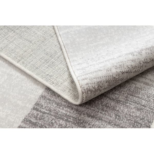 Matto Villa ANGEL 7961 / 52022 Geometrinen, neliöt beige / harmaa, 120x170 cm