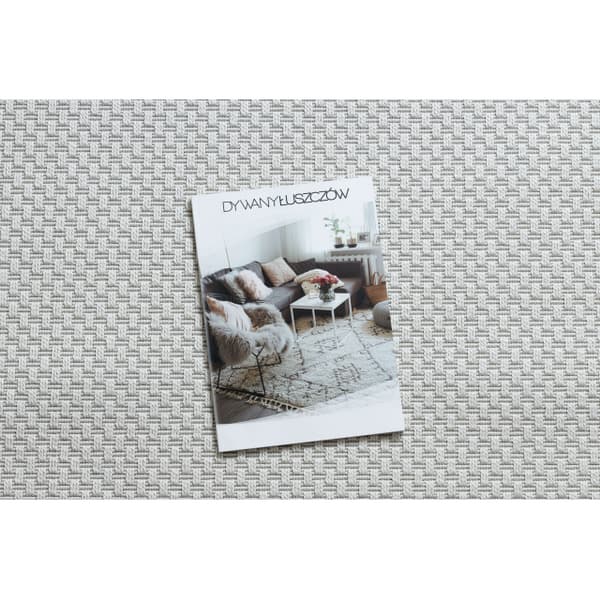 Matta TIMO 6272 SISAL utomhus vit, 120x170 cm