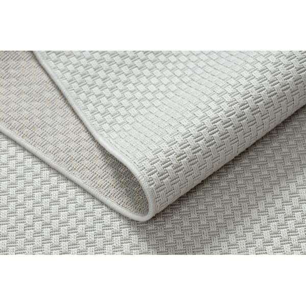 Sisaltæppe TIMO 6272 SISAL udendørs hvid, 160x220 cm