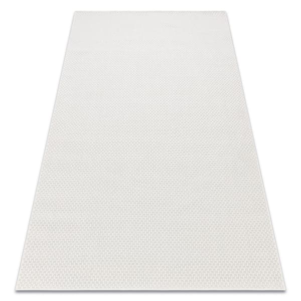 Sisaltæppe TIMO 6272 SISAL udendørs hvid, 160x220 cm