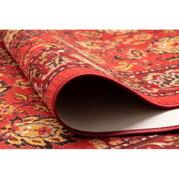 Runner anti-slip TRADYCJA Tradition rød gummi 57cm, 57x570 cm