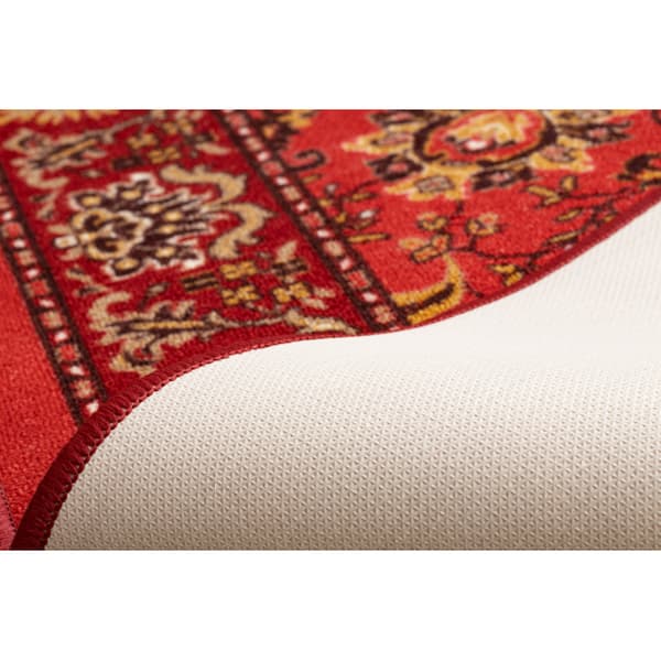 Runner anti-slip TRADYCJA Tradition rød gummi 67cm, 67x400 cm