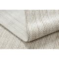 Pikkukuva 4 / 5: Matto NANO EO78A Melange, silmukka, litteä kudottu valkoinen / beige, 160x220 cm