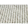 Miniatyrbillede 3 af 5: Tæppe NANO EO61A Diamanter, løkke, fladvævet grå / hvid, 160x220 cm