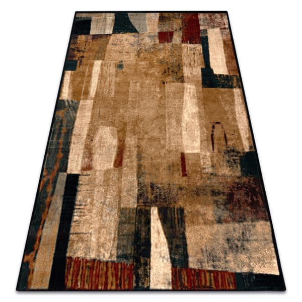 Tæppe OMEGA KIOTO abstraktion rød, 170x235 cm