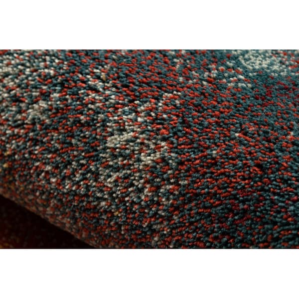Tæppe OMEGA TOGO abstraktion rød, 170x235 cm