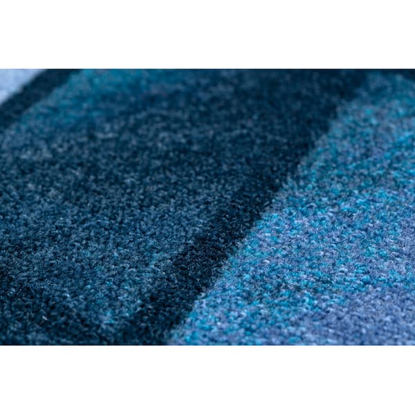 Löpare anti-halk ROMBY diamanter marinblå 57cm, 57x500 cm