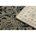 Pikkukuva 3 / 5: Villamatto SUPERIOR Perona Runko, ornamentti, itämainen - iron, vihreä, 200x300 cm