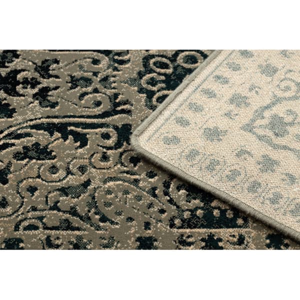 Villamatto SUPERIOR Perona Runko, ornamentti, itämainen - iron, vihreä, 200x300 cm