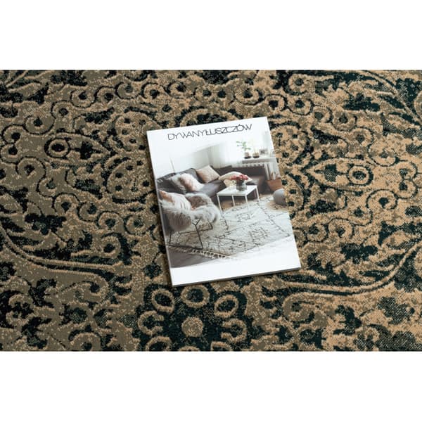 Villamatto SUPERIOR Perona Runko, ornamentti, itämainen - iron, vihreä, 200x300 cm