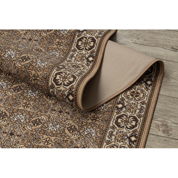 Löpare anti-halk BIDJAR beige 100cm, 100x1300 cm