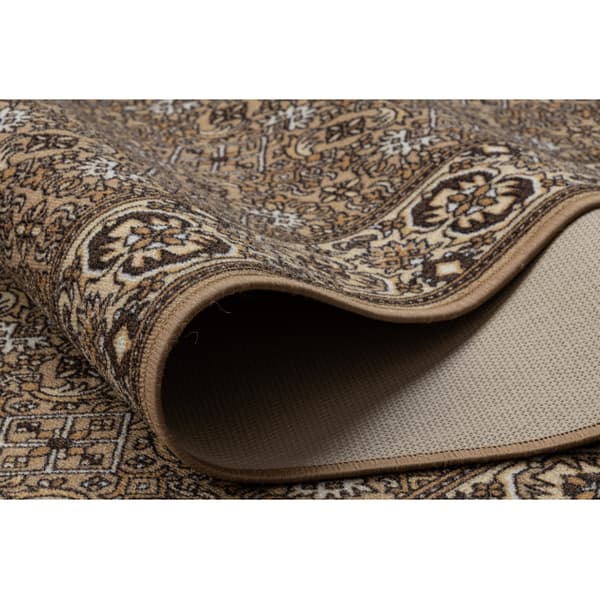 Löpare anti-halk BIDJAR beige 100cm, 100x1300 cm