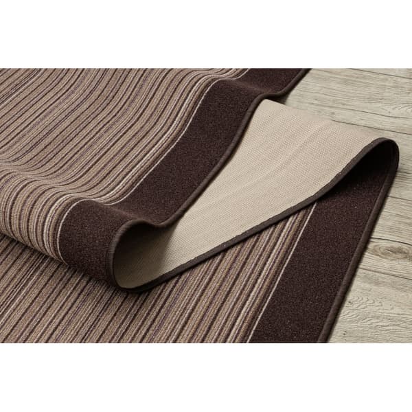 Löpare anti-halk CARNABY brun 67cm, 67x770 cm