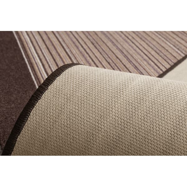 Löpare anti-halk CARNABY brun 80cm, 80x970 cm