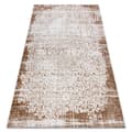 Miniatyrbild 1 av 5: Matta ACRYLIC VALS 0W9990 H02 48 Abstraktion ornament ivory / copper, 160x230 cm