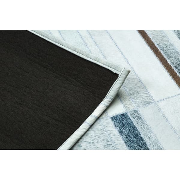 Matta PATCHWORK 21717 beige - Kohud, brädor , 160x230 cm