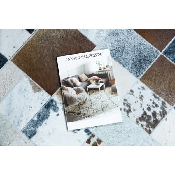Tæppe PATCHWORK 21715 beige / brun - Kohud, Diamanter, 160x230 cm