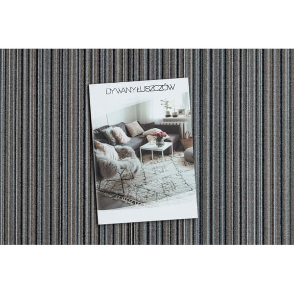 Gummibelægning CARNABY grå 80cm, 80x230 cm