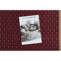 Miniatyrbild 2 av 5: Löpare  anti-halk INCA maroon 100cm, 100x190 cm