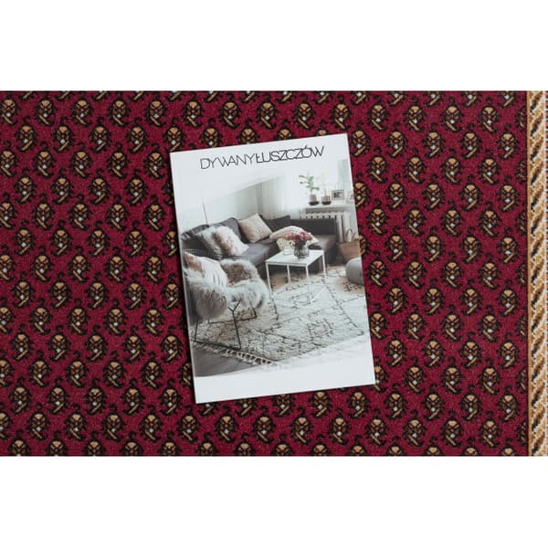 Löpare  anti-halk INCA maroon 100cm, 100x190 cm