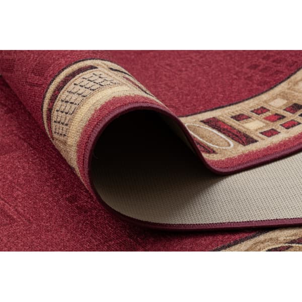 Löpare anti-halk JENA maroon 67cm, 67x230 cm
