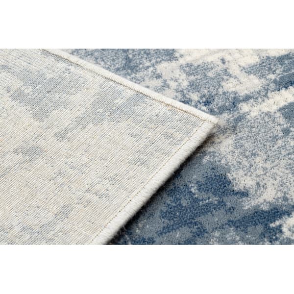 Matto NAIN Overdubbed vintage 7005/51955 beige / laivastonsininen, 80x150 cm