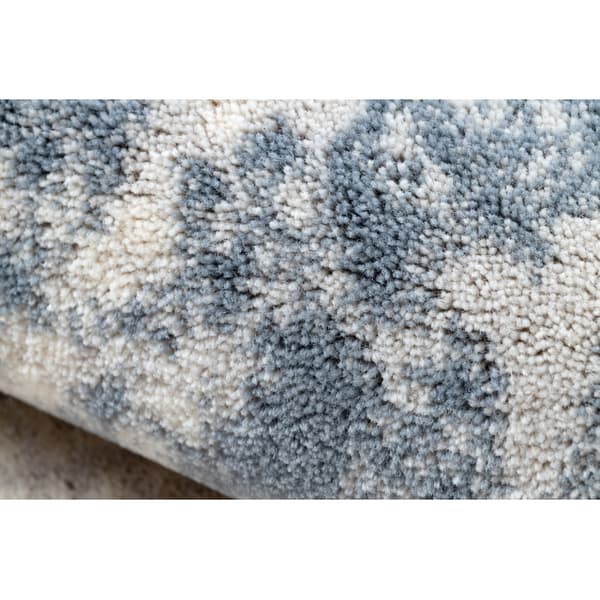 Matto NAIN Overdubbed vintage 7005/51955 beige / laivastonsininen, 80x150 cm