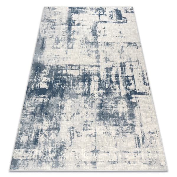 Matto NAIN Overdubbed vintage 7005/51955 beige / laivastonsininen, 80x150 cm