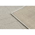 Pikkukuva 4 / 5: Villamatto VILLA 7636/68200 Zigzag SIZAL, litteä kudottu beige, 240x340 cm