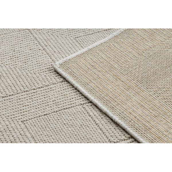 Villamatto VILLA 7636/68200 Zigzag SIZAL, litteä kudottu beige, 240x340 cm