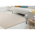 Pikkukuva 2 / 5: Villamatto VILLA 7636/68200 Zigzag SIZAL, litteä kudottu beige, 240x340 cm