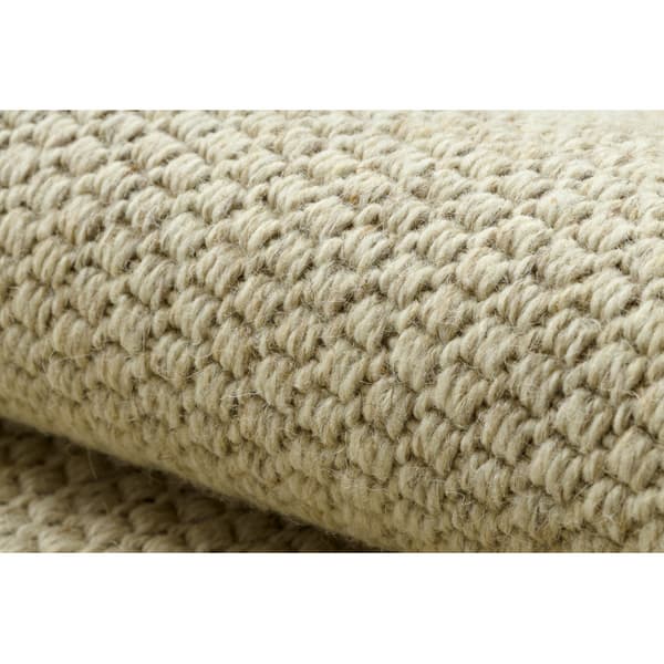 Villamatto VILLA 8986/69400 Yksivärinen SIZAL, litteä kudottu beige, 80x150 cm