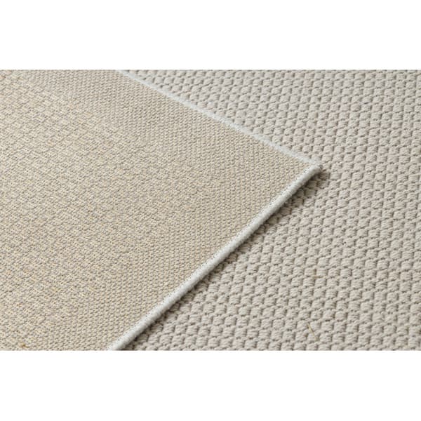 Uldtæppe VILLA 8986/68200 Enkelt farve SIZAL, fladvævet beige, 120x170 cm
