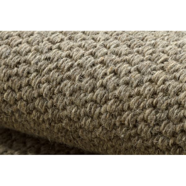Villamatto VILLA 8986/69500 Yksivärinen SIZAL, litteä kudottu tumma beige, 120x170 cm