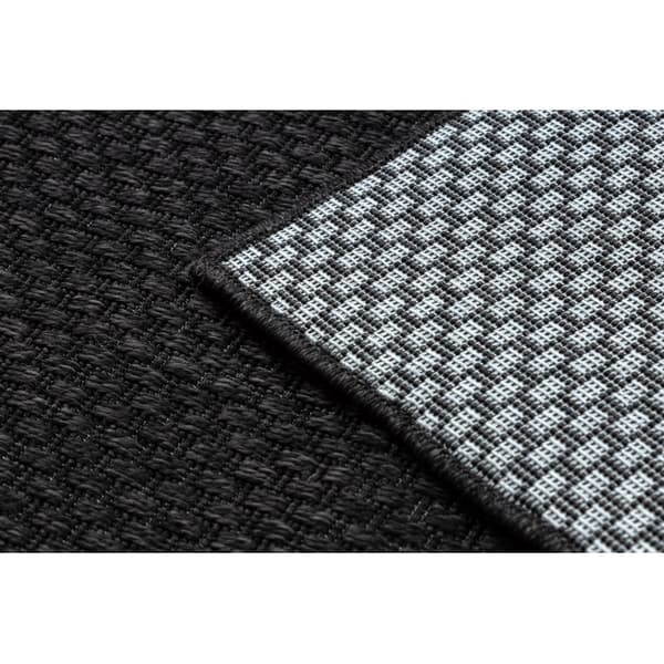 Sisaltæppe TIMO 6272 SISAL udendørs sort, 180x270 cm