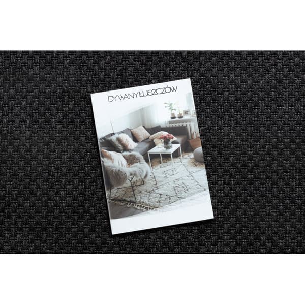 Matta TIMO 6272 SISAL utomhus svart, 200x290 cm