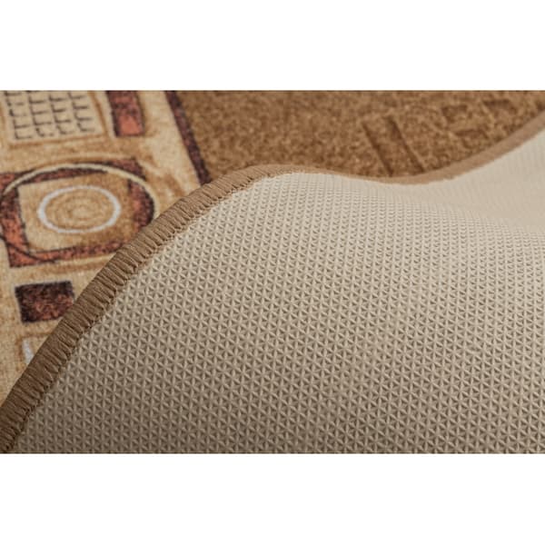 Löpare anti-halk JENA beige 100cm, 100x550 cm
