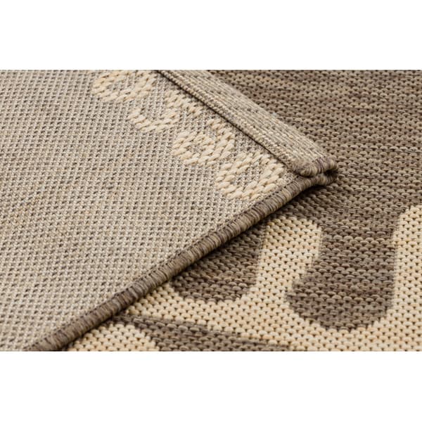 Sisaltæppe SISAL FLOORLUX 20645 kaffe / naturlig, 120x170 cm