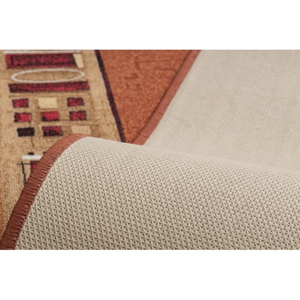 Löpare anti-halk JENA röd 120cm, 120x1200 cm