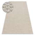 Miniatyrbild 1 av 5: Matta ORIGI 3661 beige - plattvävt SISAL-snöre, 194x290 cm