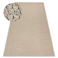 Miniatyrbild 1 av 5: Matta ORIGI 3561 beige - plattvävt SISAL-snöre, 175x270 cm