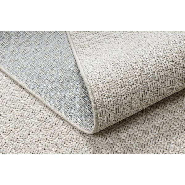 Matta ORIGI 3661 grädde - plattvävt SISAL-snöre, 58x100 cm