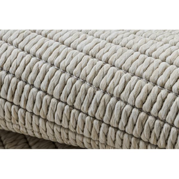Matta ORIGI 3727 grädde - Ram plattvävt SISAL-snöre, 78x150 cm