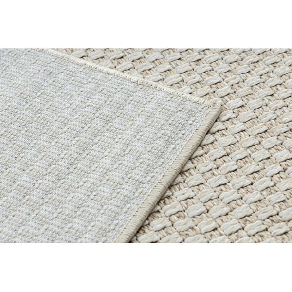 Tæppe ORIGI 3555 fløde - fladvævet SISAL snor, 136x190 cm