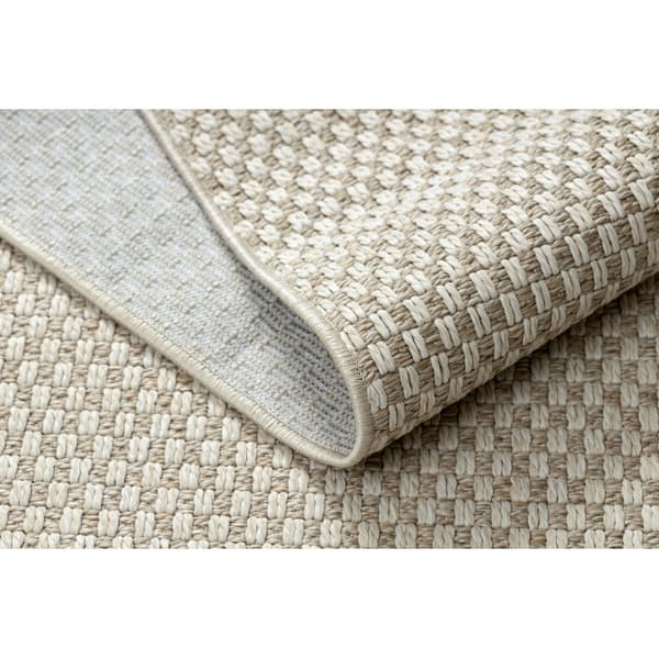 Tæppe ORIGI 3555 fløde - fladvævet SISAL snor, 136x190 cm