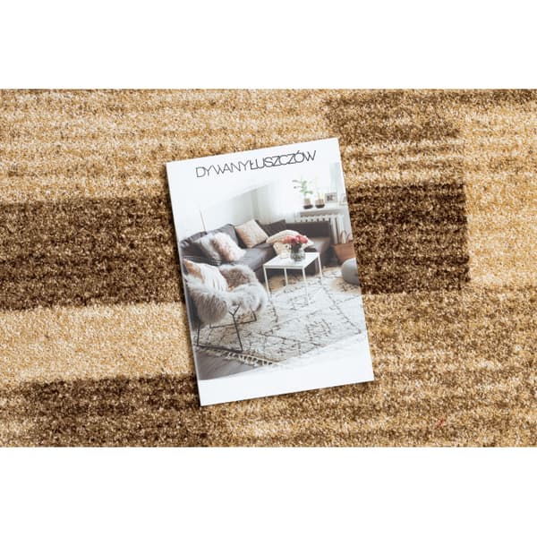 Löpare KARMEL Deski brädor nöt 80cm, 80x320 cm